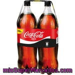 Coca Cola Zero Pack 2 Botellas 2 Lt