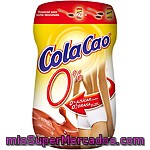 Cola Cao 0% Grasa Y Azúcares Añadidos Con Cacao Natural Bote 300 G