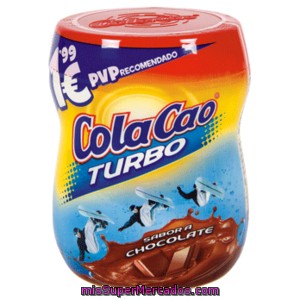 Cola Cao Cacao Instantaneo Turbo Bote 270 Gr