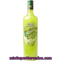 Concentrado De Kiwi Sin Alcohol Rives, Botella 1 Litro