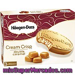 Cream Crisp De Caramelo Haagen Dazs, Pack 3x66 Ml