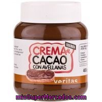 Crema De Cacao Con Avellana Veritas, Tarro 400 G