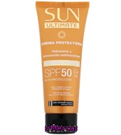 Crema Solar Fácial Fp 50 Sun Ultimate Les Cosmetiques 75 Ml.