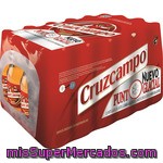 Cruzcampo Cerveza Rubia Nacional Pack 24 Botellas 25 Cl