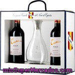 Cune Vino Tinto Crianza D.o. Rioja Estuche 2 Botellas 75 Cl Con Decantador De Regalo