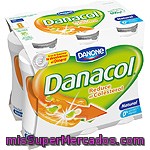 Danone Danacol Danacol Yogur Líquido Natural Pack 6 Unds. 100 Ml