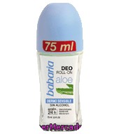 Desodorante Aloe Vera Deo Roll-on Babaria 75 Mililitros