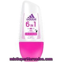 Desodorante Apd 6en1 Adidas, Roll On 50 Ml