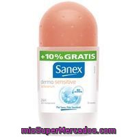 Desodorante Sensitive Sanex, Roll On 50 Ml