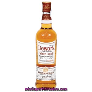 Dewars White Label Whisky Escocés Botella 70 Cl