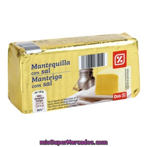 Dia Mantequilla Con Sal Pastilla 250 G