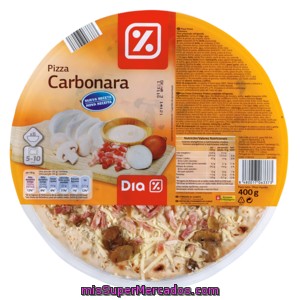 Dia Pizza Refrigerada Carbonara Envase 395g