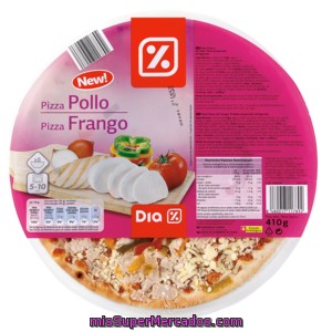 Dia Pizza Refrigerada Pollo Envase 410g
