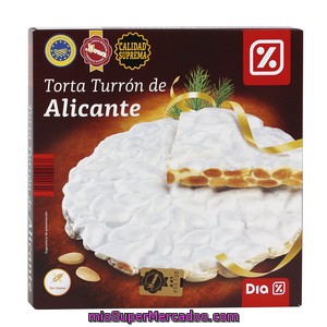 Dia Torta De Turrón De Alicante Estuche 200 Gr