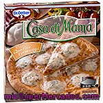 Dr.oetker Casa Di Mama Quattro Formaggi Pizza 4 Quesos Mozzarella Edam Emmental Y Azul Envase 410 G