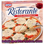 Dr.oetker Ristorante Mozzarella Pizza Con Mozzarella Fresca Y Salsa Pesto Estuche 335 G