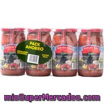 El Corte Ingles Tomate Frito Cosecha Con Aceite De Oliva Pack Ahorro 4 Frasco 350 G