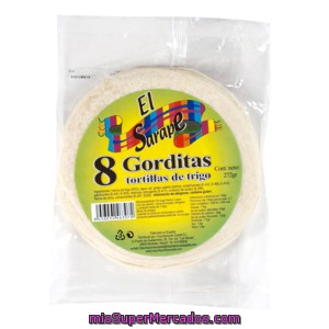 El Sarape Tortillas De Trigo Envase 8 Uds 272 Gr