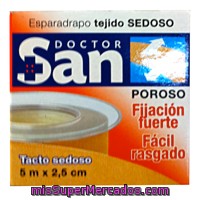 Esparadrapo Tejido Color Piel (5m X 2,5 Cm), Doctor San, U