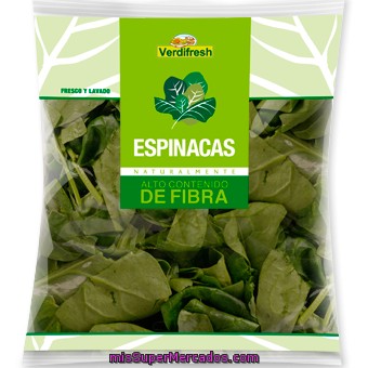 Espinacas Frescas, Varios, Bolsa 300 G
