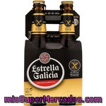 Estrella Galicia Cerveza Rubia Sin Gluten Botella 33 Cl