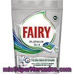 Fairy Detergente Lavavajillas Platinum Todo En 1 Envase 24 Unidades