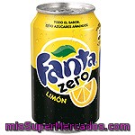 Fanta Zero Refresco De Limón Sin Azúcar Lata 33 Cl