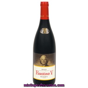 Faustino V Vino Tinto Reserva Do Rioja Botella 75 Cl