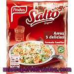Findus Salto Original Arroz 3 Delicias Formato Familiar Bolsa 1 Kg