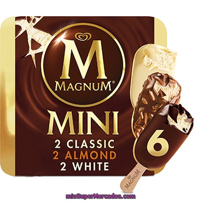 Frigo Magnum Mini Clásico Almond White 6u 360ml