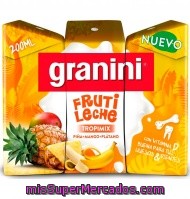 Fruti Leche Granini Tropimix 20cl 3 Uni