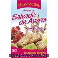 Galleta De Salvado De Avena Con F. Rojos Naturtierra, Caja 150 G