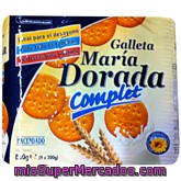 Galleta Maria Dorada Completa, Hacendado, Paquete 4 Tubos - 800 G