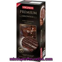 Galleta Premium Brownie Virginias, Caja 120 G