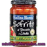 Gallina Blanca Sofrito De Tomate Y Cebolla 100% Natural Con Aceite De Oliva Virgen Extra Frasco 350 G