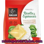 Gallo Ravioli Rellena De Ricotta Y Espinacas Envase 250 G