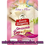 Garcia Baquero Queso Semicurado En Lonchas Bajo En Grasa Envase 200 G