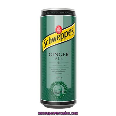 Ginger Ale
            Schweppes Lata 33 Cl