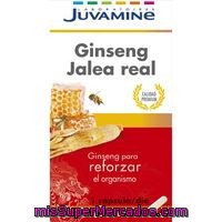 Ginseng Con Jalea Real En Comprimidos Juvamine, Caja 30 Unid.