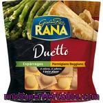 Giovanni Rana Duetto Pasta Fresca Rellena De Espárragos Y Rellena De Parmigiano Reggiano Bandeja 250 G
