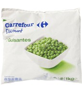 Guisantes Carrefour Discount 1 Kg.