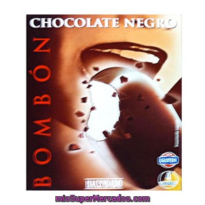 Helado Palo Bombon Chocolate Negro, Hacendado, Caja 4 U - 480 Cc