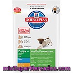 Hill's Science Plan Puppy Mini Healthy Development Nutrición Superior Para Cachorros De Raza Mini Con Pollo Bolsa 3 Kg