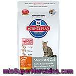 Hill's Science Plan Sterilised Cat Alimento Especial Para Gatos Esterilizados Con Pollo Bolsa 3,5 Kg