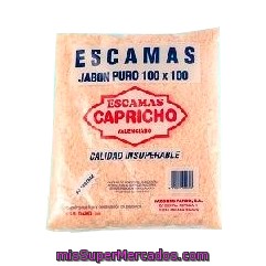 Jabon Ropa Escamas, Capricho, Paquete 500 G