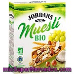 Jordans Muesli Bio Procedente De Agricultura Ecológica Con Frutas Y Frutos Secos Paquete 500 G