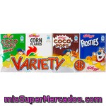 Kellogg's Variety 8 Paquetes Individuales De Cereales Variados Paquete 200 G
