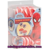 Kit De Piruletas Spiderman, 100 G