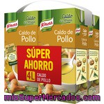 Knorr Caldo De La Abuela Caldo De Pollo Pack 4 Envase 1 L