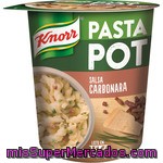 Knorr Pasta Pot Espirales Con Salsa Carbonara Vaso 62 G
